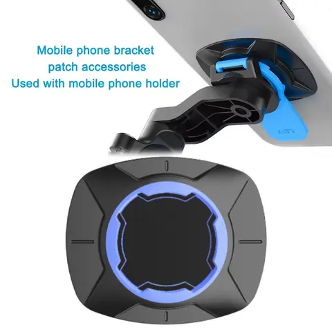 1-3 st cykel mobiltelefon fäste lapp klistermärke GPS datorfäste stöd telefon baksida klistermärken cykel fäste lapp för MTB 10 best sales Quad Lock-fäste - №6