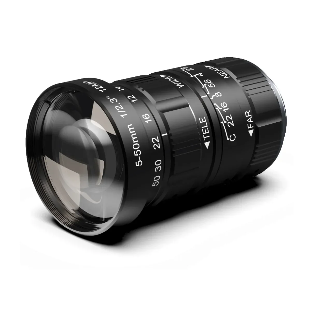 MVL-HV0736M-6MP Varifocal length 7mm to 36mm 6MP 1/1.8'' Zoom Industrial C-Mount Lens