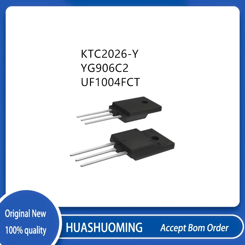 10Pcs/Lot  KTC2026-Y C2026-Y YG906C2 UF1004FCT UF1004 TO-220F