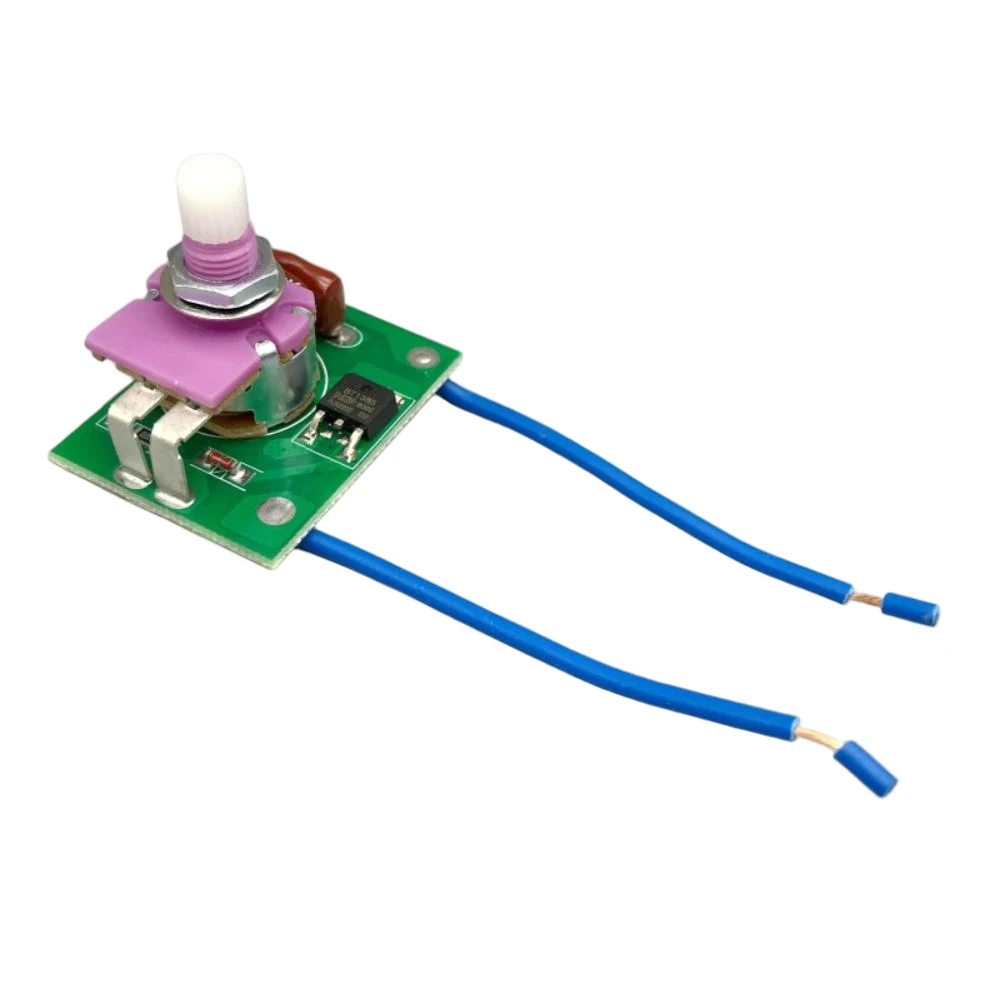 AC220V 100W/500W Dimmer Switch Module for Incandescent & Tungsten Bulbs Stepless Voltage Speed Regulator Knob Control Board