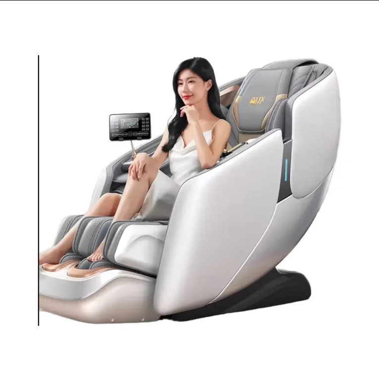 

2025 новейшее полностью автоматическое 4D тайское массажное кресло с нулевой гравитацией, складное массажерное кресло для всего тела