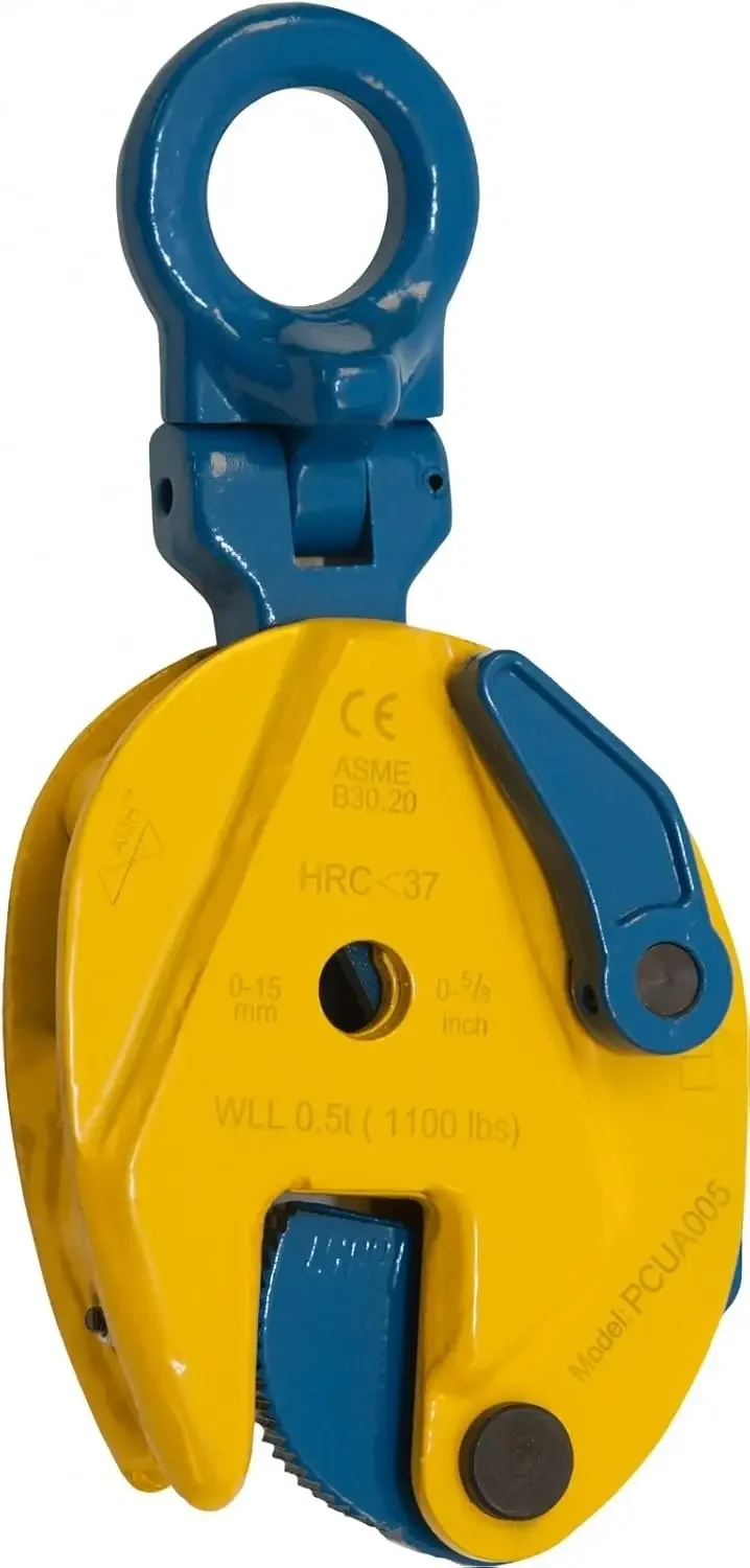 Universal Plate Lifting Clamp, 1/2 Tons, 5/8