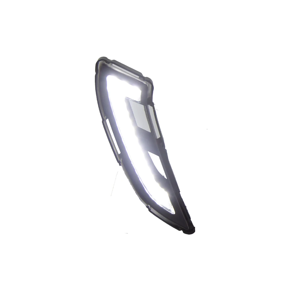For Toyota Prado LC250 2024 Front Bumper Upgrade LED Dynamic Flashing Daytime Running Light Assembly Tool Car Accessories