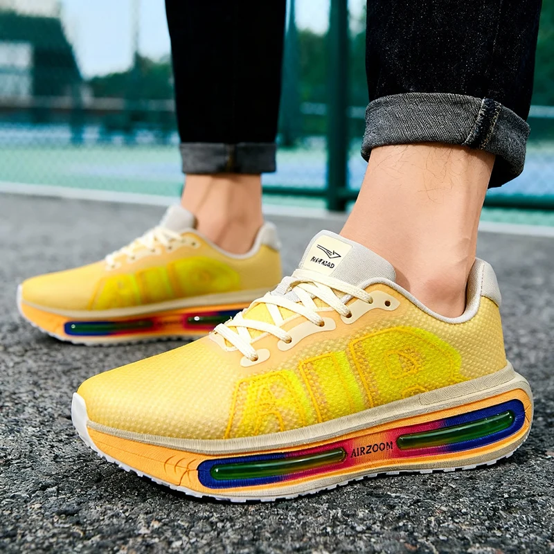 Full Plam Carbon Plate Trail Running Shoes Men 2026 High Quality Air Cushion Trendy Shoes Women Ultra-light Running Shoes Sports