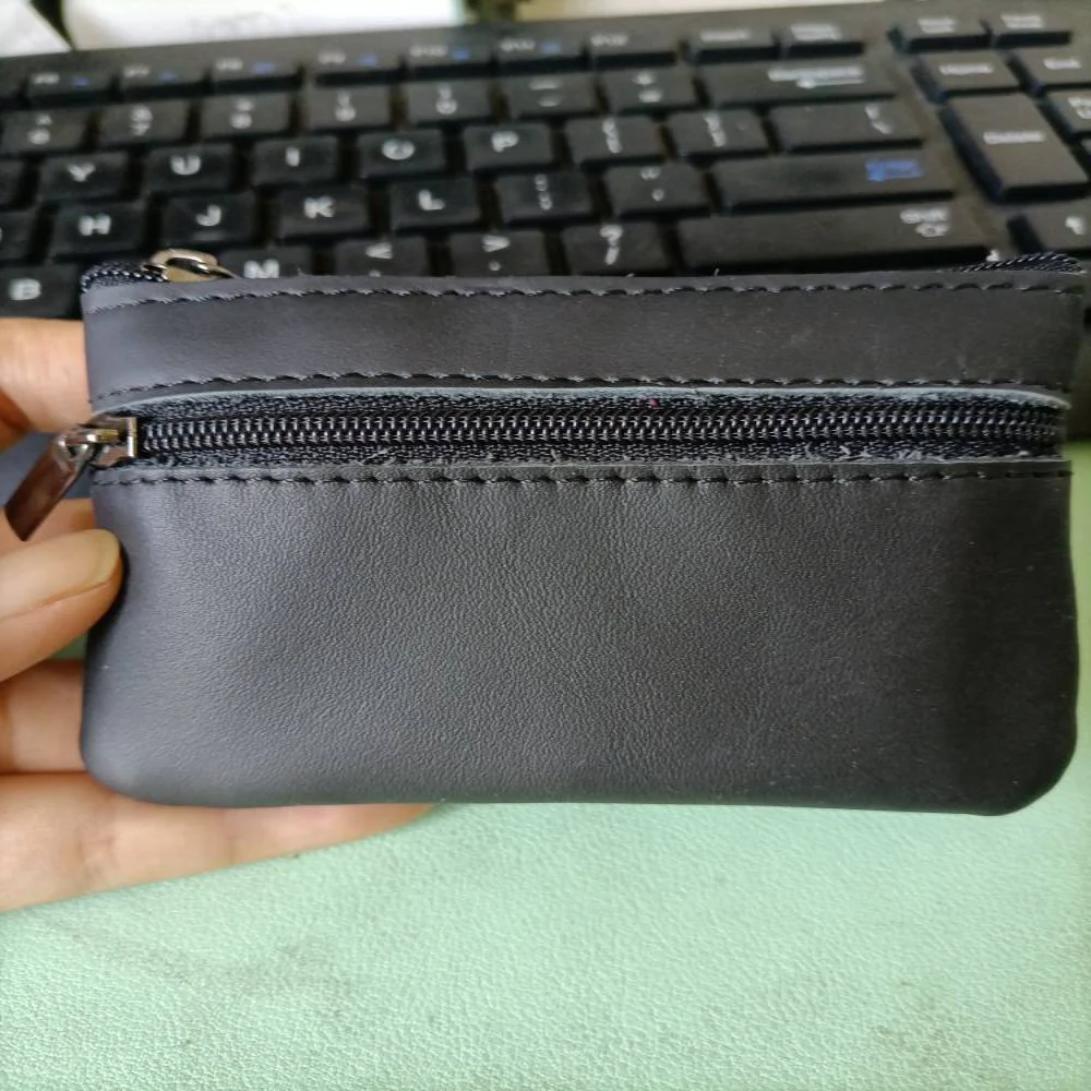 محفظة نسائية للعملات المعدنية للأطفال، حامل مفاتيح بسحاب، حقيبة بطاقات جلدية متعددة الوظائف، حقيبة عملات معدنية متعددة الوظائف للعمل في الحفلات وركوب الدراجات #2