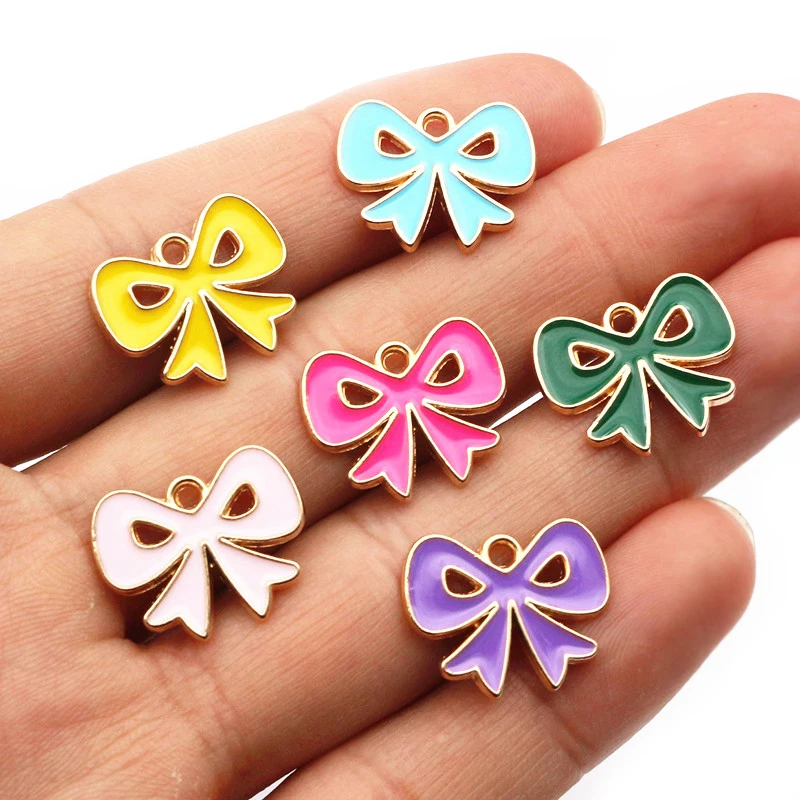 20x14x x ، سحر قوس المينا ، دلاية من سبيكة تصنعها بنفسك ، إكسسوارات لصنع الأقراط ، قلادة الأساور ، سلسلة المفاتيح