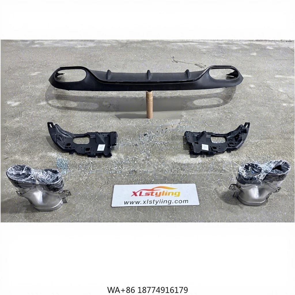 

Высококачественный задний диффузор XLstyling с выхлопной трубой для C238 в стиле E53