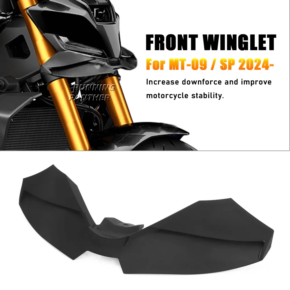 

FOR YAMAHA MT-09 SP MT 09 mt09 2024 2025 MT09 New Motorcycle Downforce Naked Forntal Spoilers Aerodynamic Wing Deflector Fit