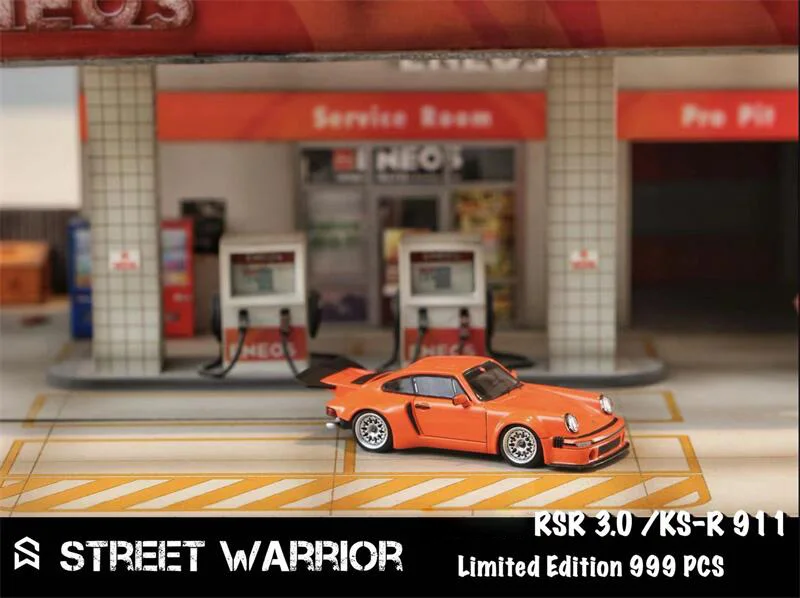 

SW 1:64 RSR 3.0 KS-R 911 Orange Diecast Model Car