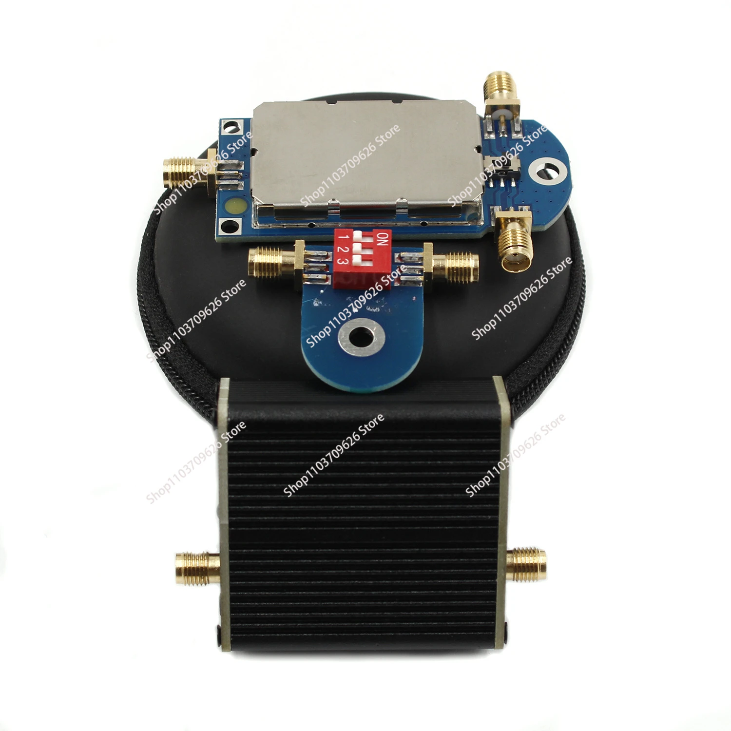 50K-500Mhz Allband Active Small Magnetic Loop Antenna Amplifier HF AM FM VHF UHF SDR Receiver Radio Durable