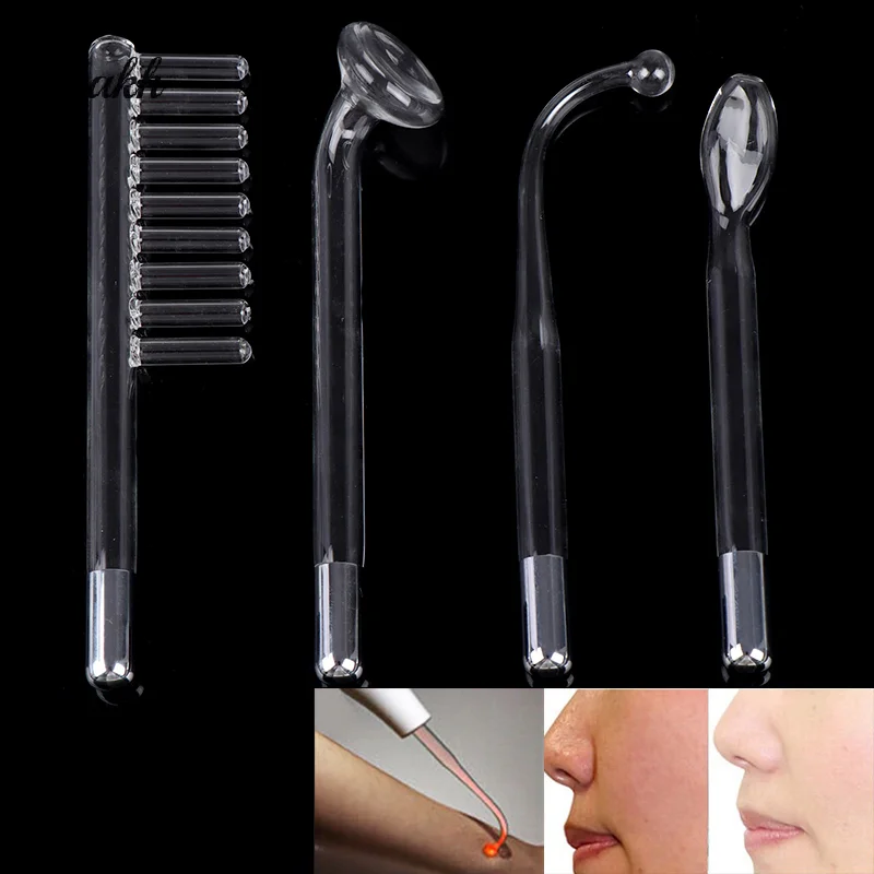 

High Frequency Glass Tube Spot Remover Facial Skin Care Replacement Glass Wand
