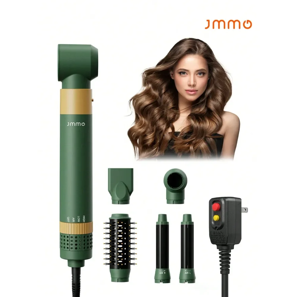 Hair Dryer Brush,HotAir Brushes,5 In 1 Electric Hot Air Brush,Anti Frizz Salon Blow Dryer Brush Volumizer For Curling Straighten