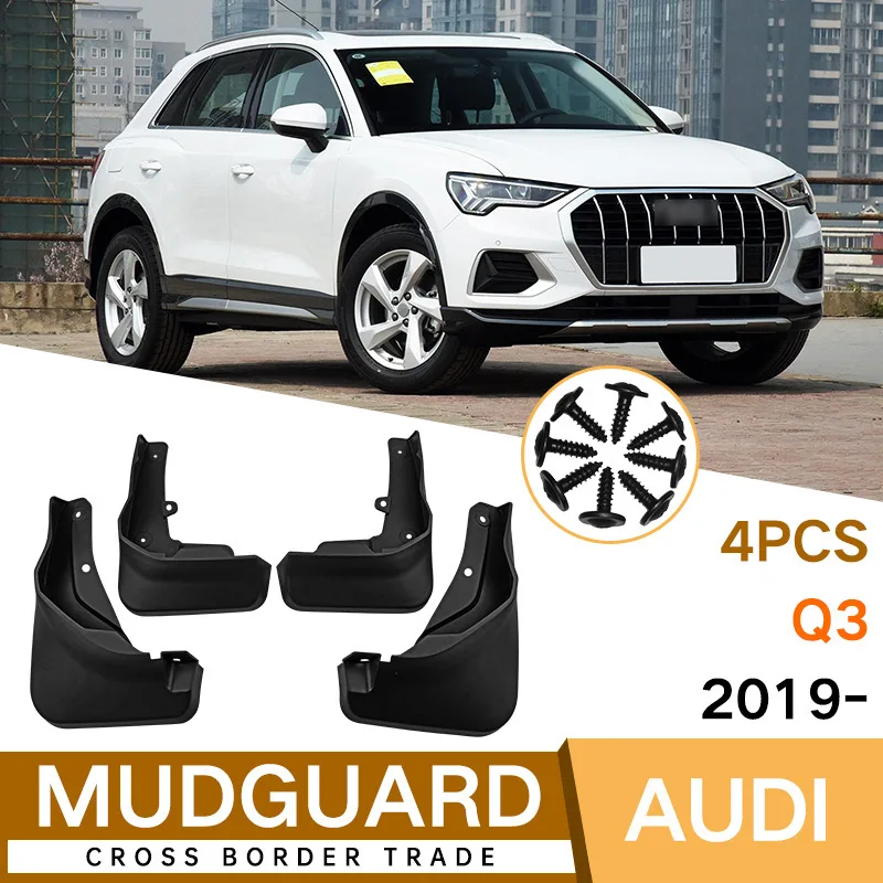 For Audi Q3 2019-2023 regular version fender tiles front and rear auto parts 4runner accessories mud flaps