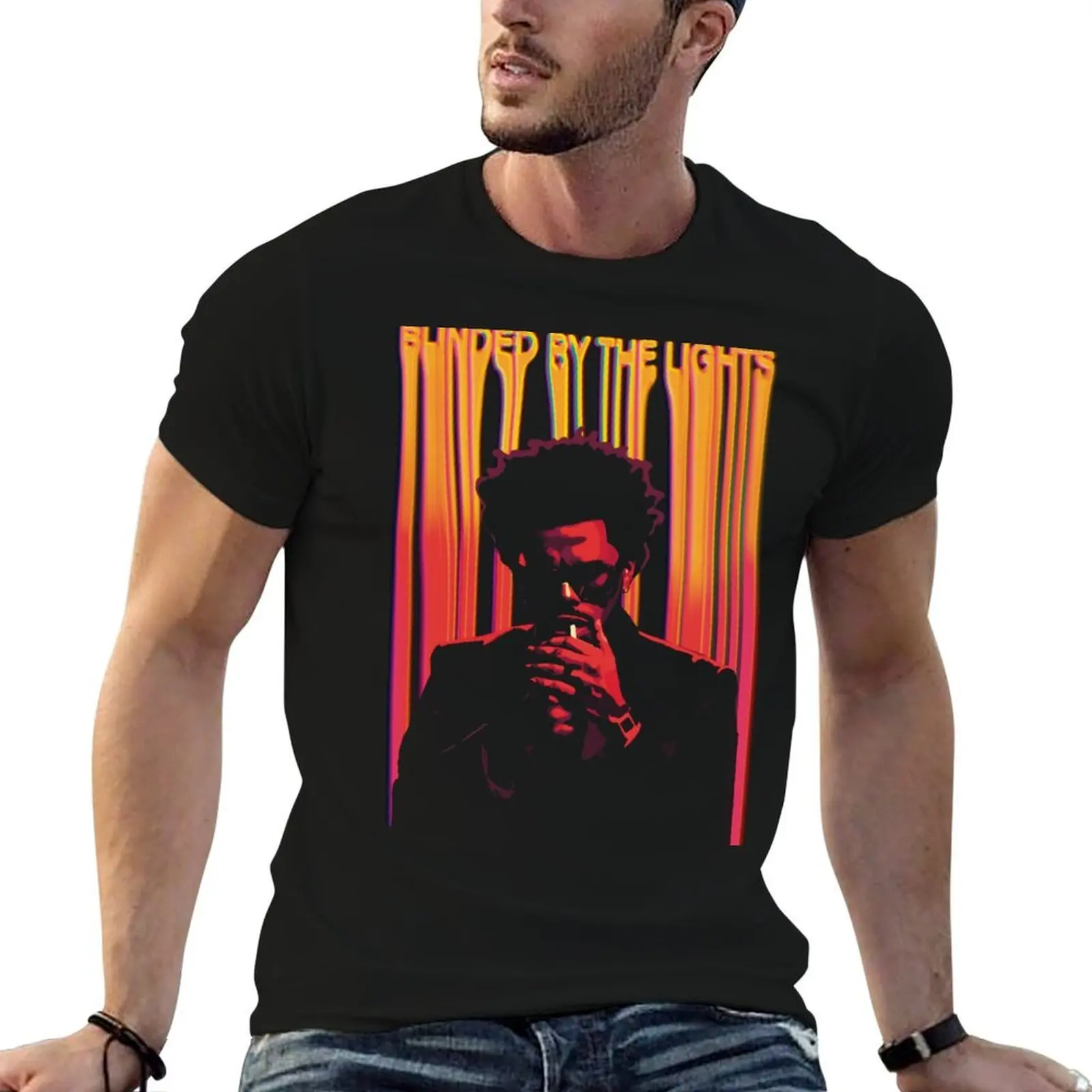 

THE WEEKND T-Shirt men t shirt cotton 100% t shirts for man cotton funny T-Shirt