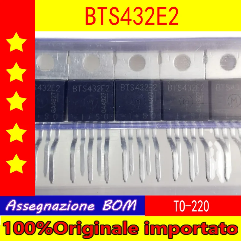 

10pcs/lot BTS432E2E3062A BTS432E2-E3062A BTS432E2 E3062A TO-263 BTS432E2 TO-220 automobile switch chip