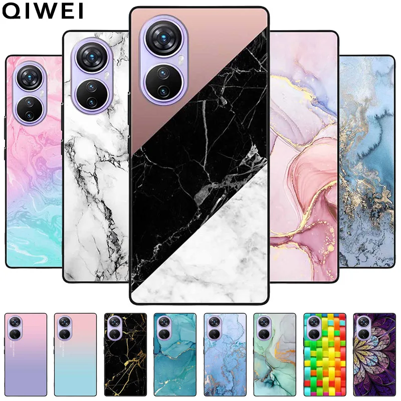 For Blackview A200 Pro Case Luxury Marble Printing Silicon TPU Coques for Black view A200 Pro Phone Back Covers Bag A200Pro Soft