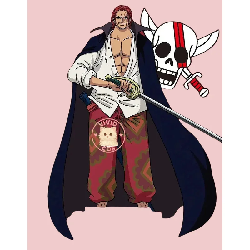 Luffy Shanks Red Ha…
