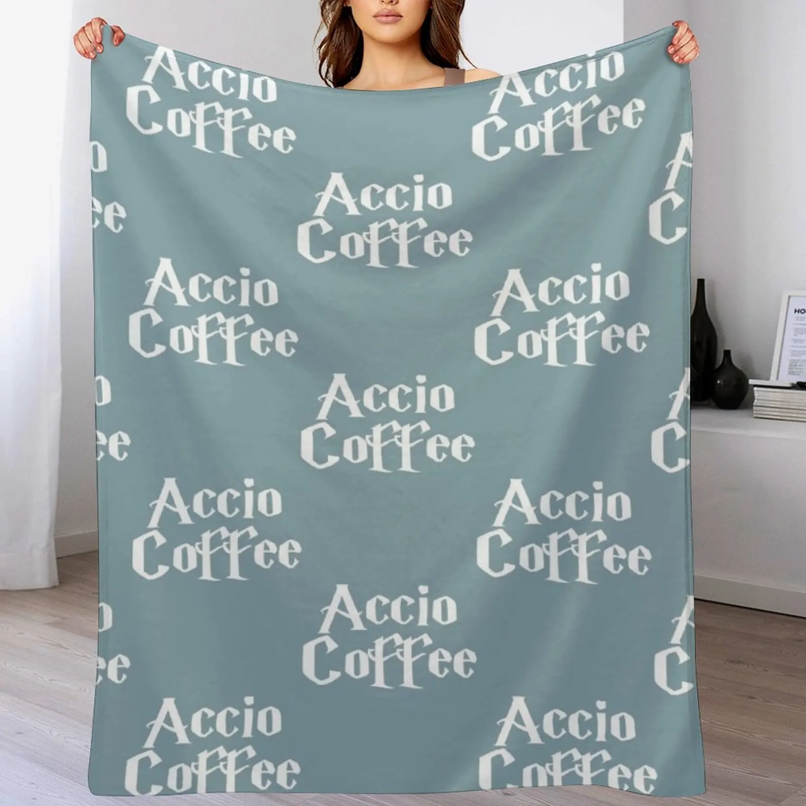 

coffee spell Throw Blanket Designers Soft Beds Blankets