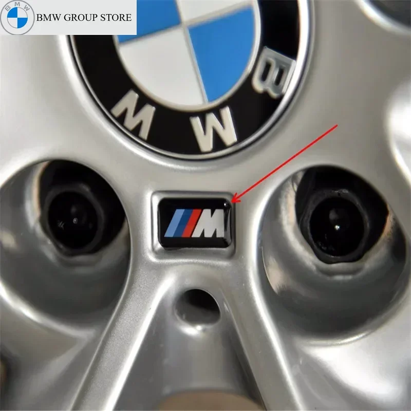 BMW GROUP For All BMW E46 E39 E38 E90 E60 E36 F30 F20 X1 X3 X5 M Logo Car Steering Wheel Hub Caps Center Emblem Badge Sticker