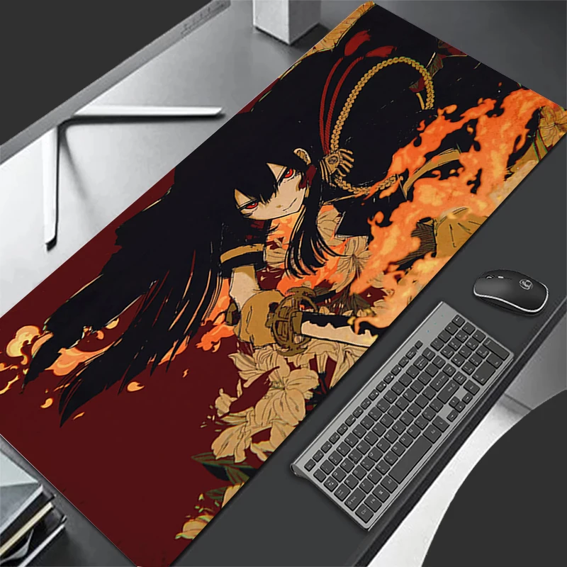 Mousepad Pattern HD Game Pad Rubber Mouse Pad PC Accessories Desk Mat Non Slip Office Table Mat Gamer Anime Girls Keyboard Pad
