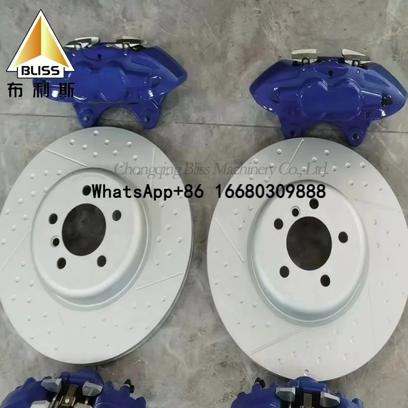 Big Brake Kit Front 340Mm 370Mm Modified Brake Disc M4 Piston Racing 4 Pot Brake Caliper For F20 F35 F32 F22 F30