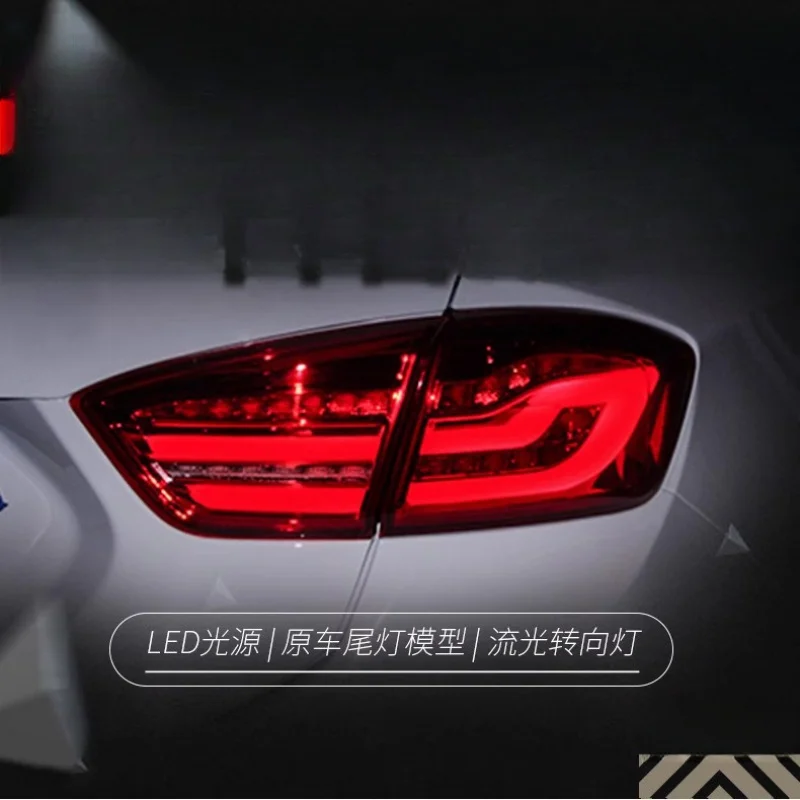 

Подходит для Cruze 17-19: Новая задняя фара в стиле BMW с LED-подсветкой и динамическим указателем поворота