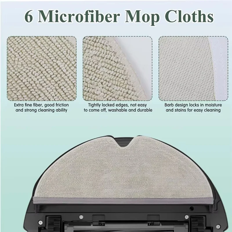 

FYBL-For Roborock Q8 Max/Q8 Max Plus/Q8 Max+/Q5 Pro/Q5 Pro+ Robot Part Main Side Brush Hepa Filter Mop Pad Dust Bag