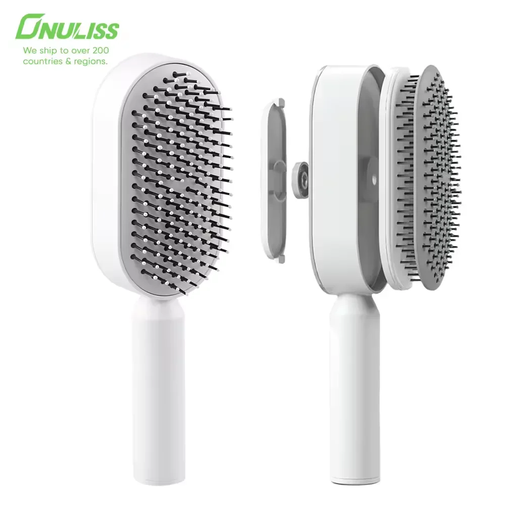 New 3D Air Cushion Brush for Detangling Easy Clean Hair Brush for Women Self Cleaning Hair Brush For Travel