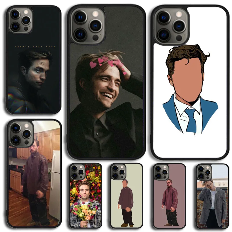 Robert Pattinson Standing Phone Case For iPhone 14 15 16 13 12 Mini Cover For Apple iPhone 11 Pro Max 6 8 7 Plus SE2020 Coque