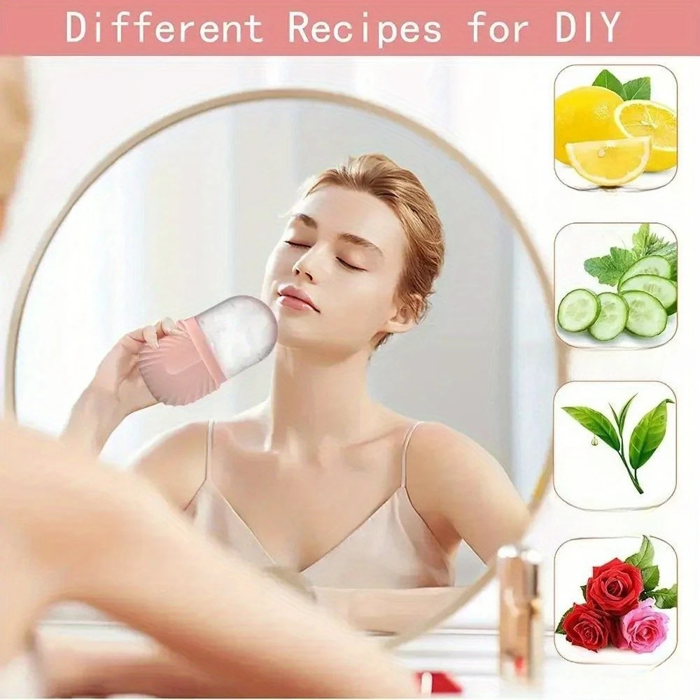 Reusable Ice Face Roller & สแตนเลส Gua Sha ชุดเครื่องนวดหน้าลูกกลิ้งนวดหน้า Face Lifting Beauty Skin Care เครื่องมือ