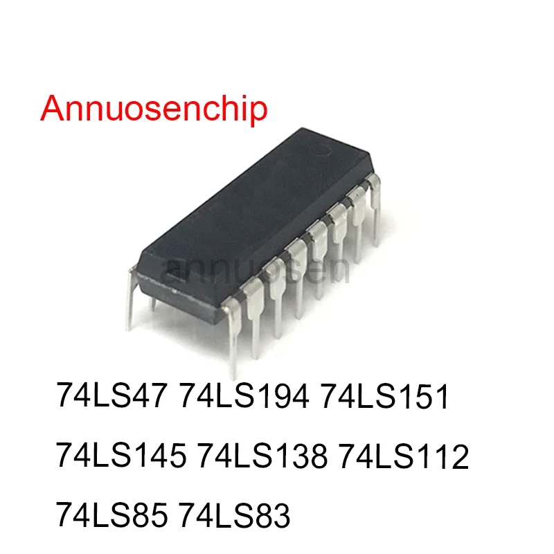 10pcs/lot New and Original SN74LS47N SN74LS112 SN74LS138N DIP-16 74LS47 74LS194 74LS151 74LS145 74LS138 74LS112 74LS85 74LS83