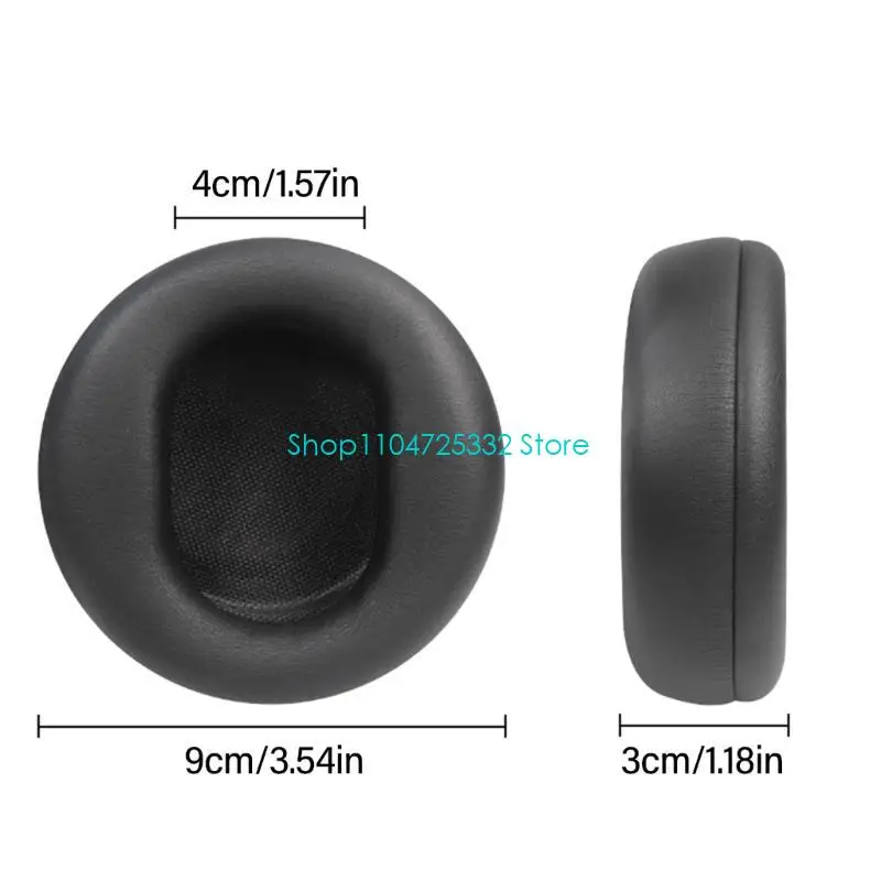 P5EA Soft Earpads Compatible for Headphones Wireless Headsets Earmuff Earpads