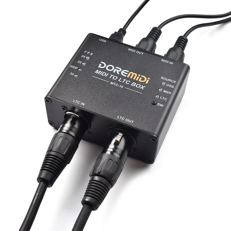 Imagem -05 - Midi para Ltc-dispositivo de Conversão Tempo Midi Smpte Projetado para Exibir Áudio e Iluminação