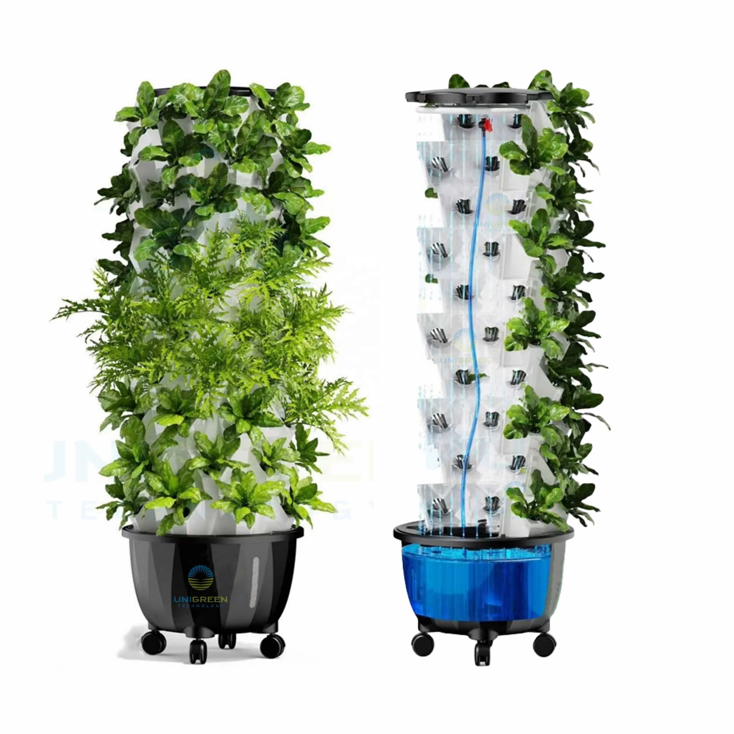 High Efficient Hydroponic Aeroponics Indoor  Growing Systems Home  Garden Grow Tower  6 Layers  Greenhouse Full Growing System