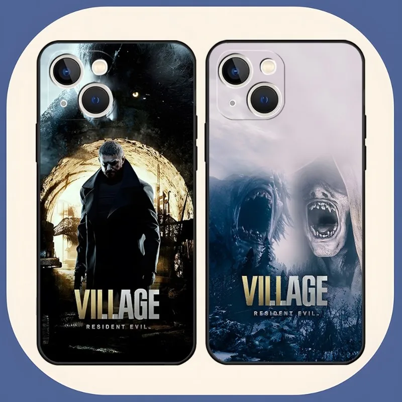 Resident Village Evil Phone Case For Apple Iphone 12 Pro 13 11 14 Max Xr X Xs Mini 6 6s 7 8 Plus Design Back Cover