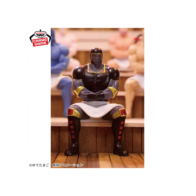 [Original Genuine] Bandai Banpresto The Animation Kinnikuman Warsman Sauna Version In Stock Figure Model Sitting Posture Doll