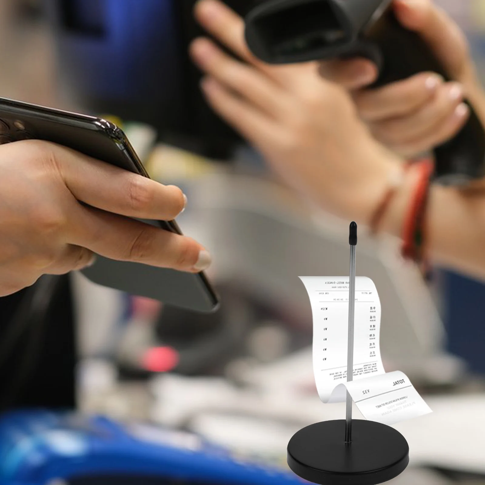 Porte-notes en papier pour restaurant, 4 pièces