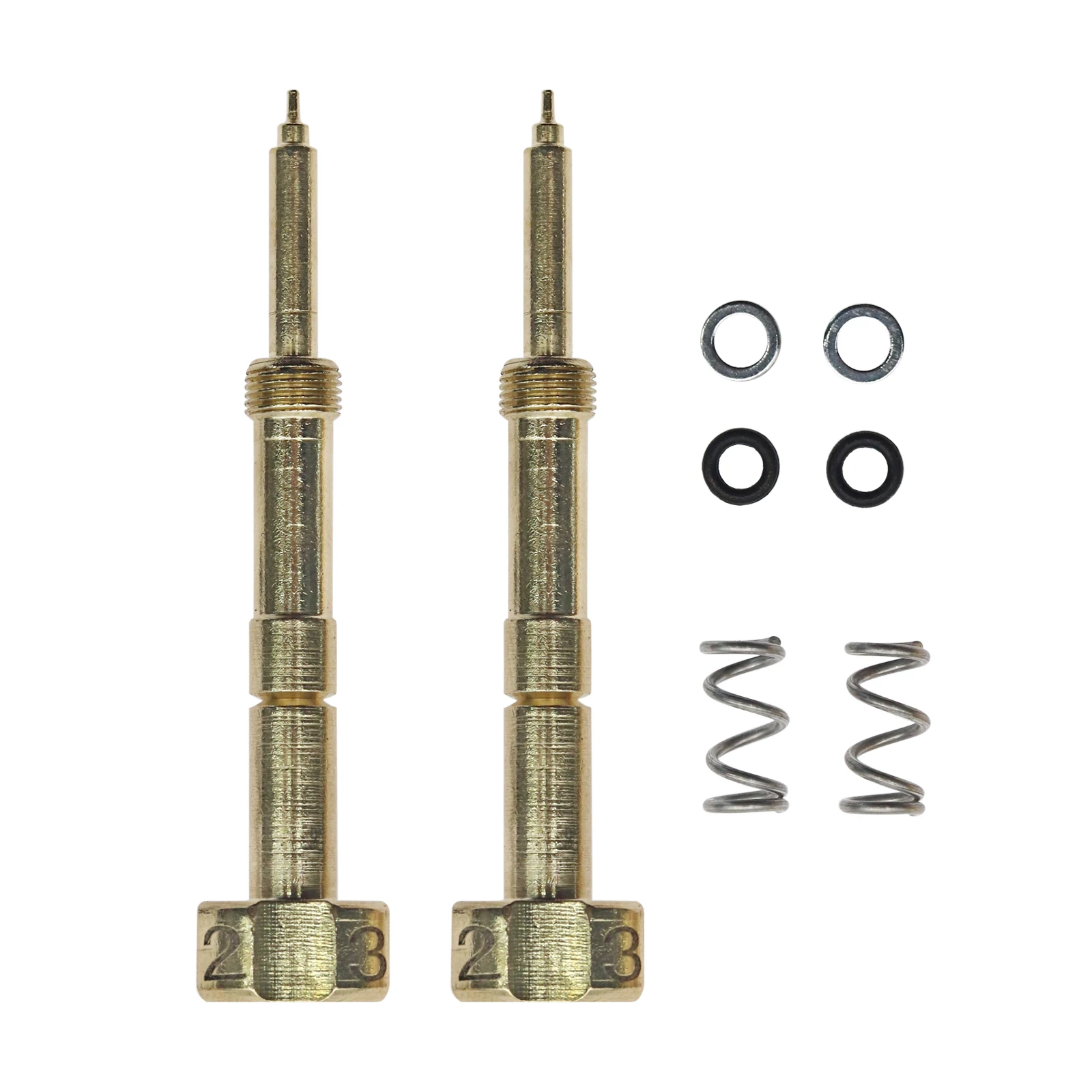 Adjustable Fuel Air Mixture Screws For Yamaha Raptor 660 01-05 Upgraded Brass Carb Jets