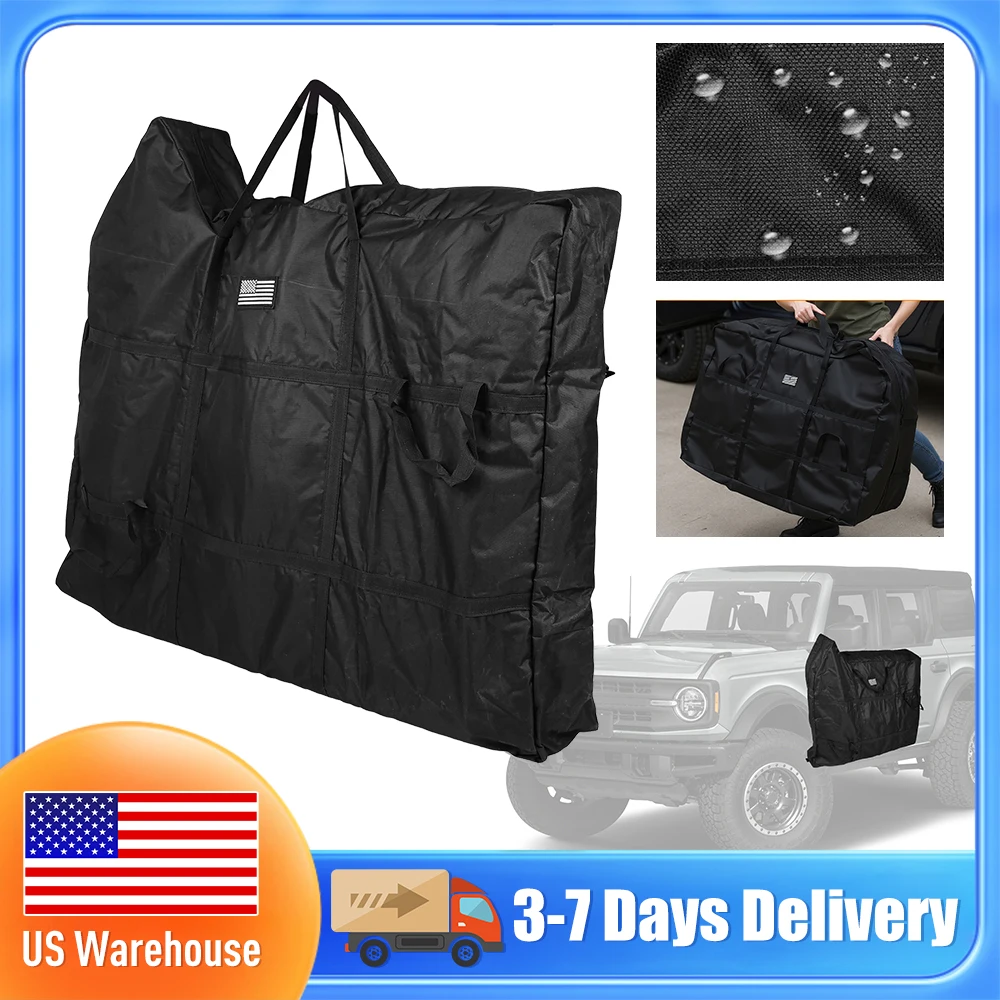 

Комплект из 4 водонепроницаемых сумок для передних и задних дверей с ручкой для переноски для Ford Bronco 4-дверный 2021-2025 гг.