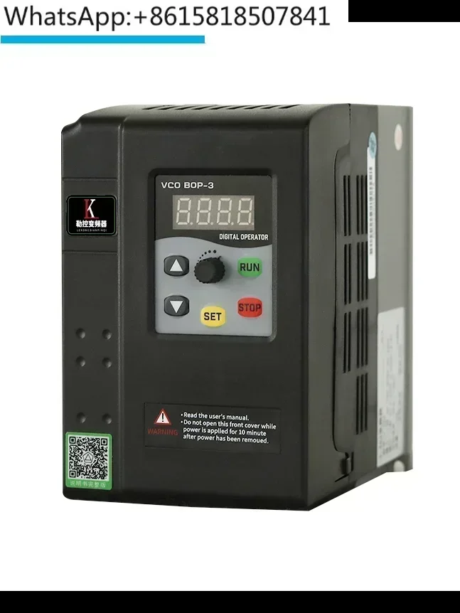 Three-phase 380V frequency converter 11-15-22-30-37-110KW220V fan water pump motor heavy-duty speed controller