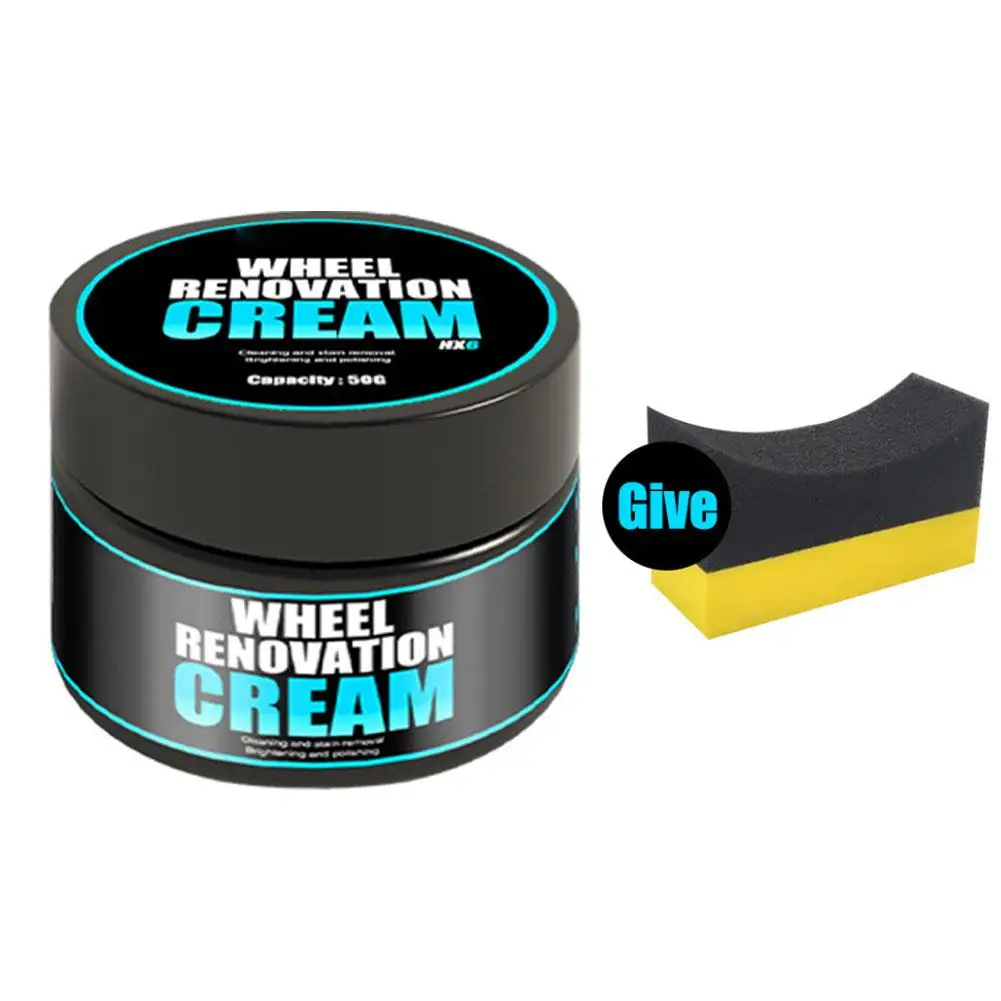 Black Car Tire Gloss Wax Restore Tire Black Long-lasting Parts Repair Coverage Tire Shine Paste Restores Car Tires Shine Wax