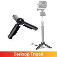 Mini trípode de escritorio soporte para Selfie portátil para GoPro Hero 13 12 11 10 9 8 SJCAM Insta360 AKASO DJI Osmo accesorios de Cámara de Acción