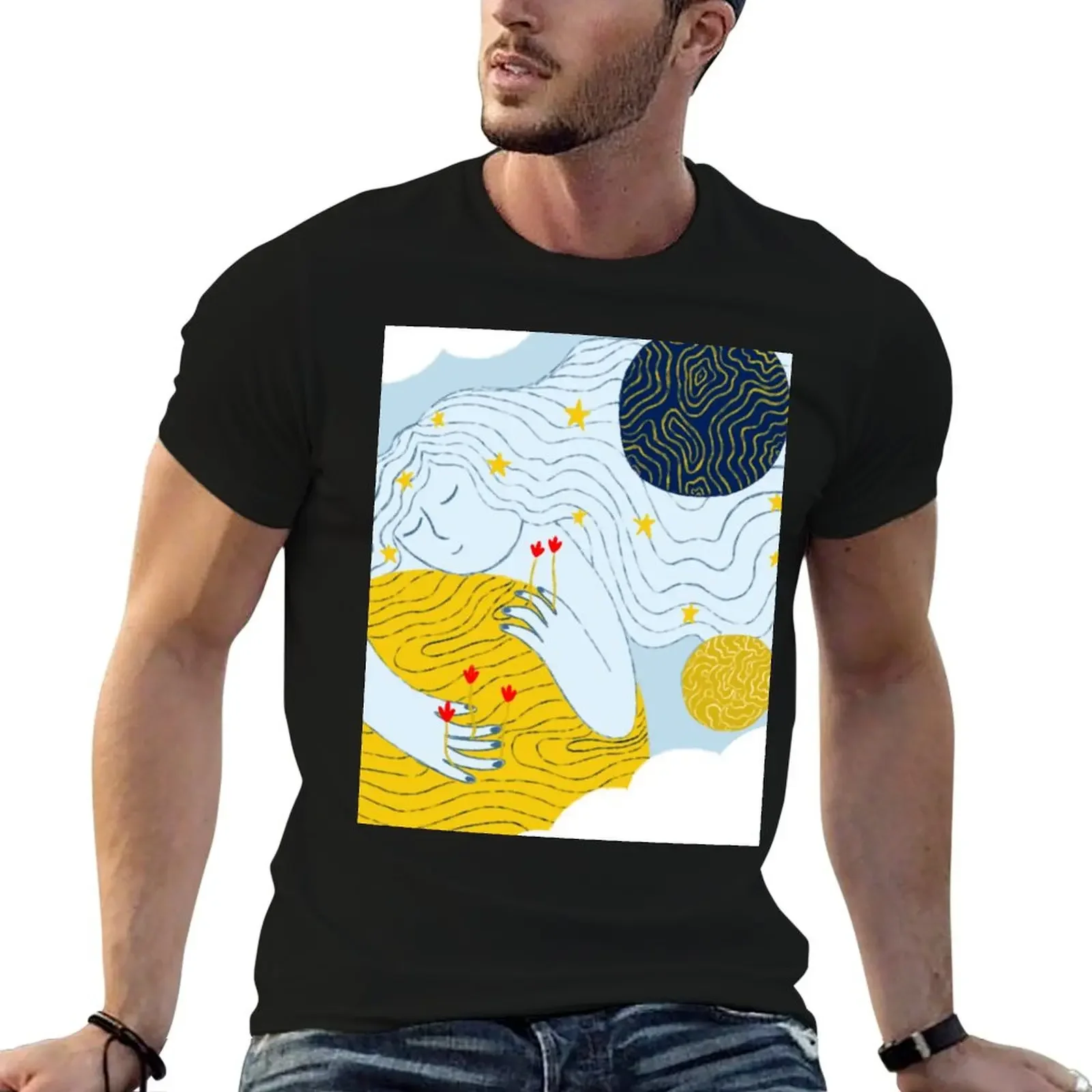 tarot world T-Shirt basketball graphic tees graphics outfits for men