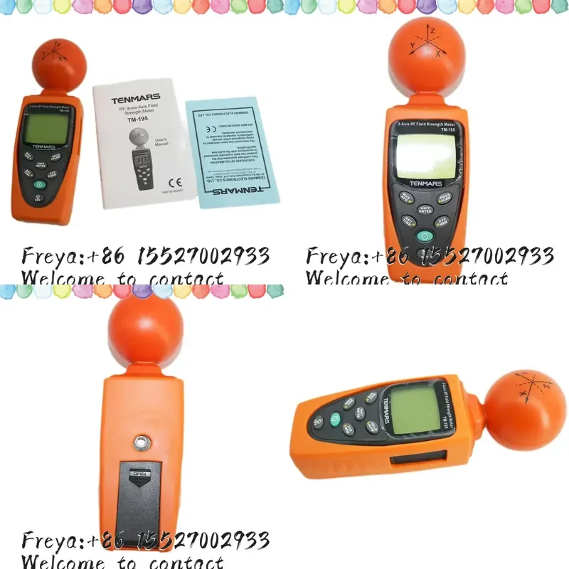 TENMARS TM-195 3-Axis () Electromagnetic Field Strength Tester 50MHz~3.5GHz