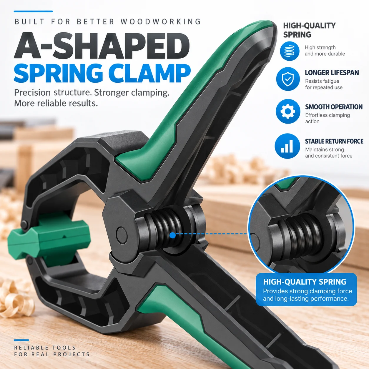Quick Clamp Heavy Duty Table Vise C Resin Woodworking Locking Tool High-tech Pliers Legs Grip Welding Fist Clamping Temp Hand