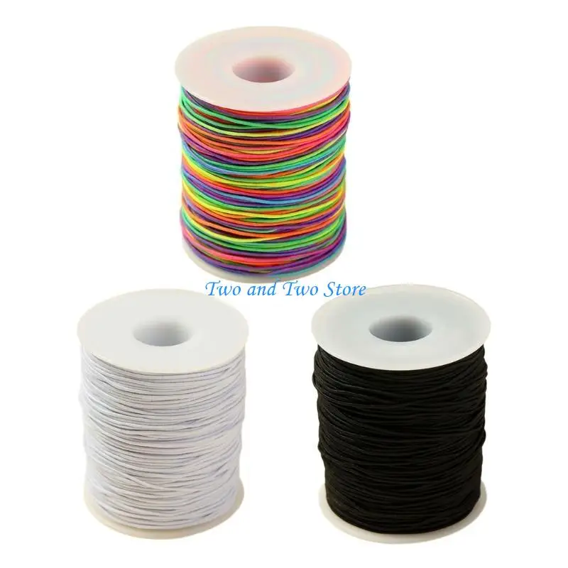 HX6F 50m Strong Stretch Elastic String Beading Cord for Jewelry Findings Thread Rope