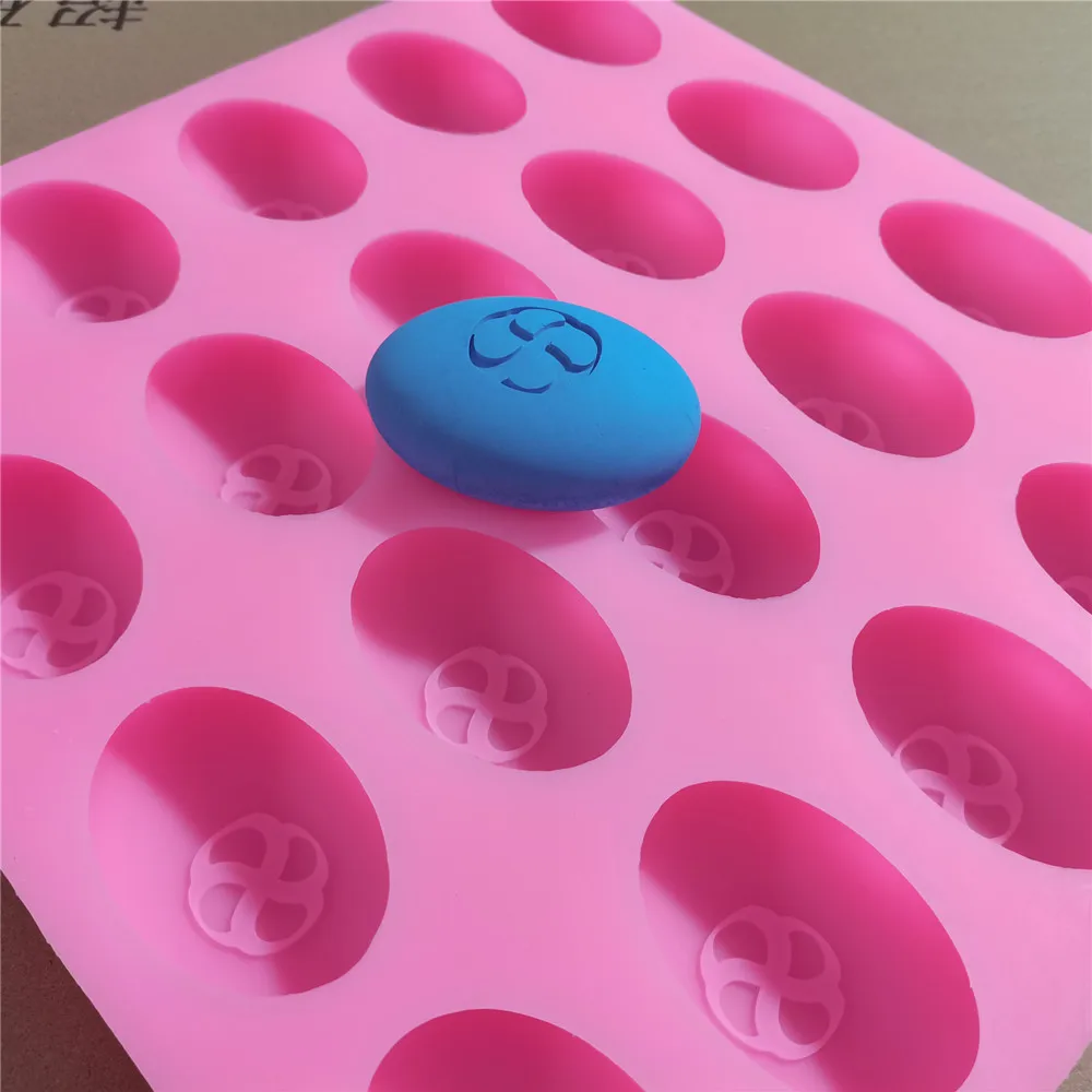 Round Oval Custom Soap Mold with Logo Natural Soap Making Silicone Molds Sheet Custom Soap Mould Scented Wax Melt Silicone Tray