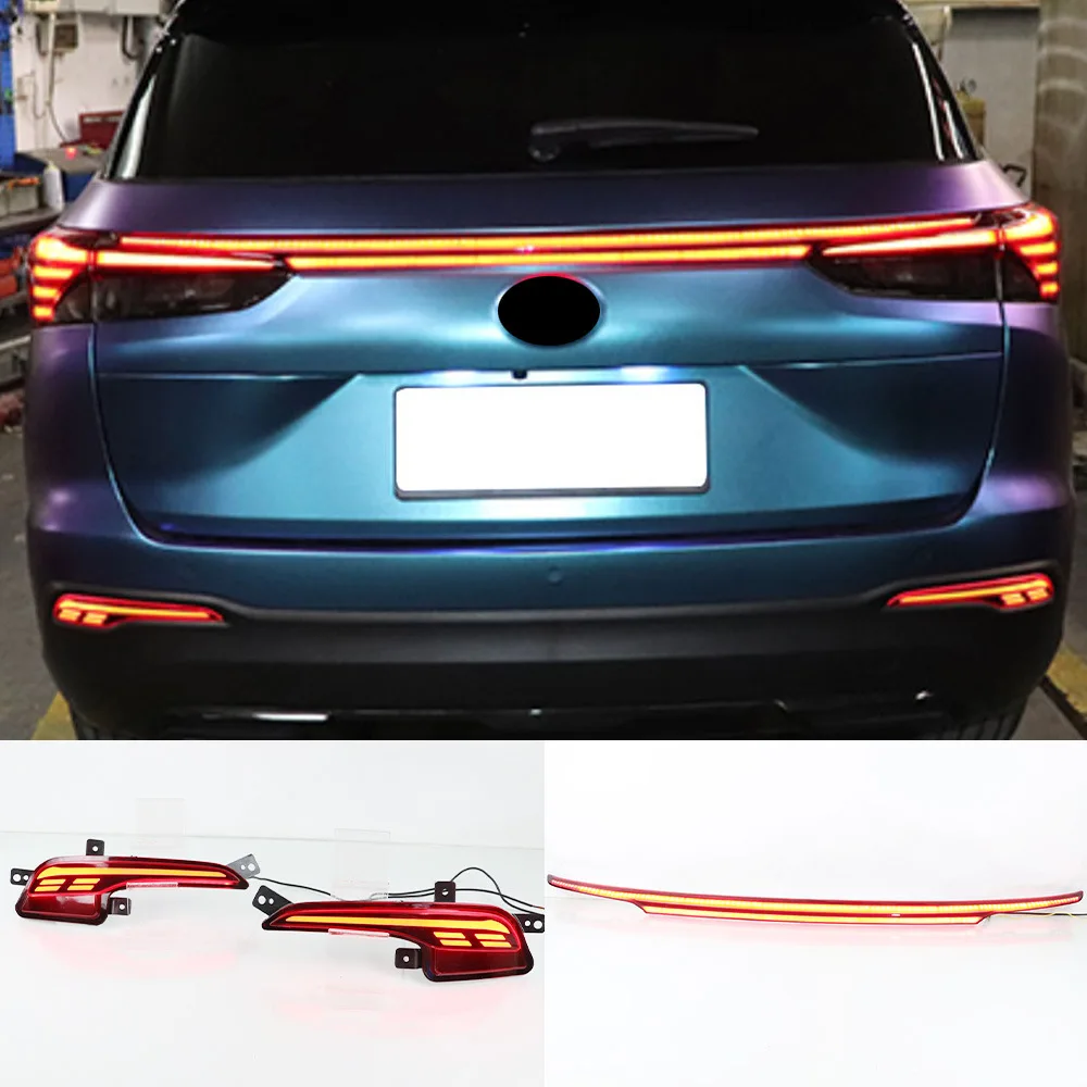 For GAC Trumpchi new GS4 20-22 model LED daytime running lights fog lights rear bumper lights through lights