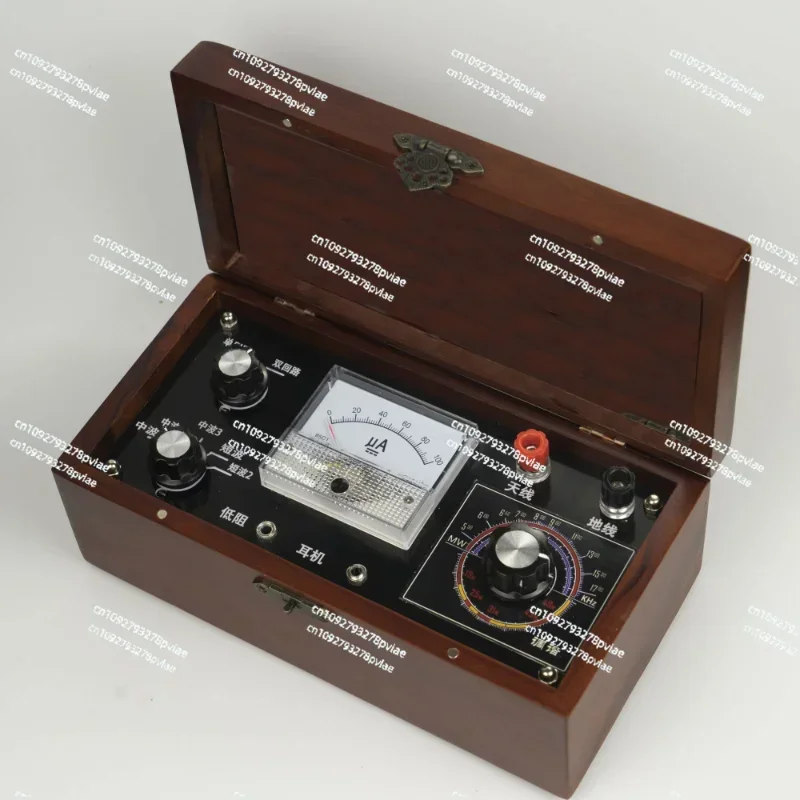 Ore radio, medium and short wave ore machine carving flower box, mining machine