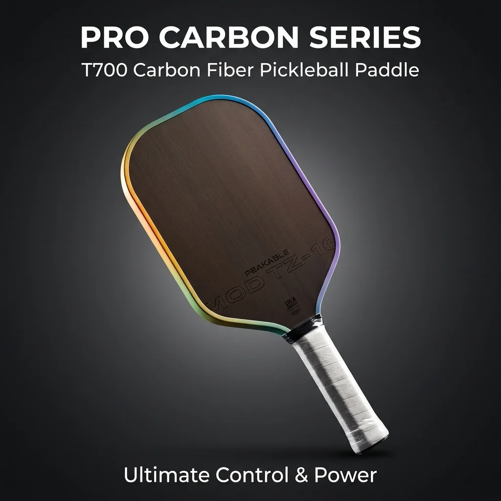 

SONGYI MOD TA-15 Carbon Fiber Pickleball Paddle 16mm Honeycomb Core for Superior Control & Touch Shots, Lightweight & Balance